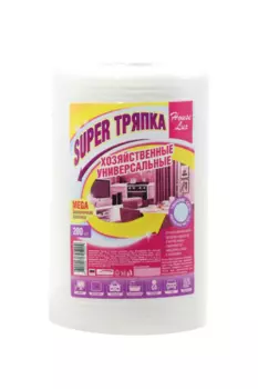 Тряпка HOUSE LUX Super д/уборки универсальная хозяйственная в рулоне 200 шт