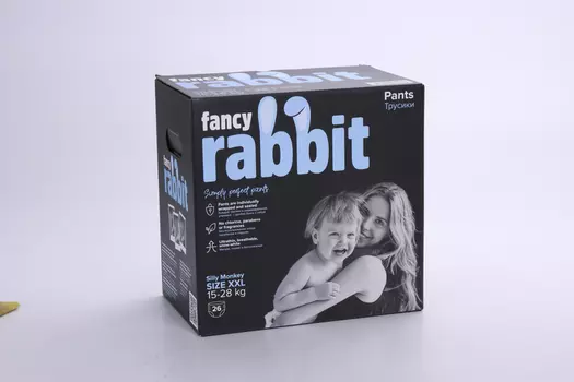 Трусики Fancy Rabbit XXL (15-28 кг), 26 шт