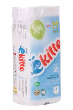 Трусики-подгузники Ekitto Ultra Light M (5-10кг), 50 шт