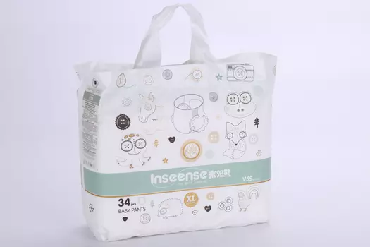 Трусики-подгузники Inseense V5S XL (12-17 кг), 34 шт, салат