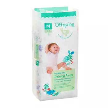 Трусики-подгузники Offspring M (6-11 кг), 42 шт, Джунгли