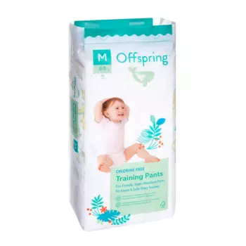 Трусики-подгузники Offspring M (6-11 кг), 42 шт, Авокадо