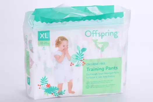 Трусики-подгузники Offspring XL (12-20 кг), 30 шт, Совы
