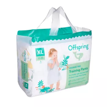 Трусики-подгузники Offspring XL (12-20 кг), 30 шт, Лимоны