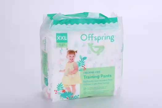 Трусики-подгузники Offspring XXL (15-23кг), 24 шт, Джунгли