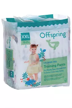 Трусики-подгузники Offspring XXL (15-23кг), 24 шт, Рыбки