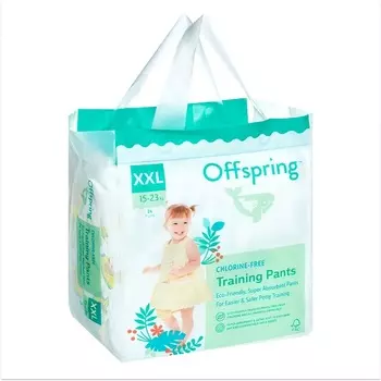Трусики-подгузники Offspring XXL (15-23кг), 24 шт, Авокадо