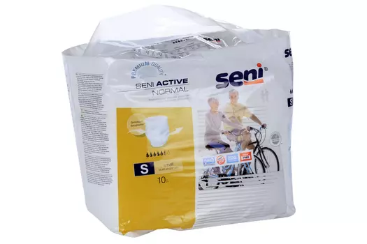 Трусики Сени Актив Нормал Смол р S (55-85см), 10 шт
