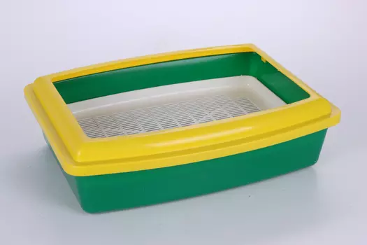 Туалет ВАКА д/кошек глубокий полный комплект зеленый (54090)