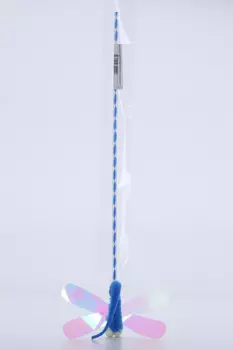 Удочка-дразнилка Чистый котик д/кошек стрекоза 48 см