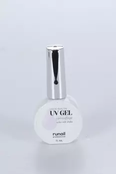 УФ-гель RuNail Professional камуфлирующий молочный коктейль 15 мл