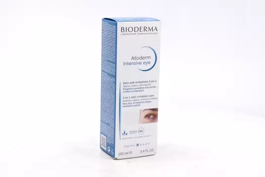 Уход Bioderma Atoderm интенсив за обл вокруг глаз 3в1, 100 мл
