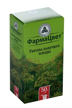 Укропа пахучего плоды ФармаЦвет, 50 г, сырье растительное Красногорск