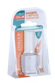 Универсальное средство ZINGER базовое верхнее покрытие 2в1 NC61 (SR15)