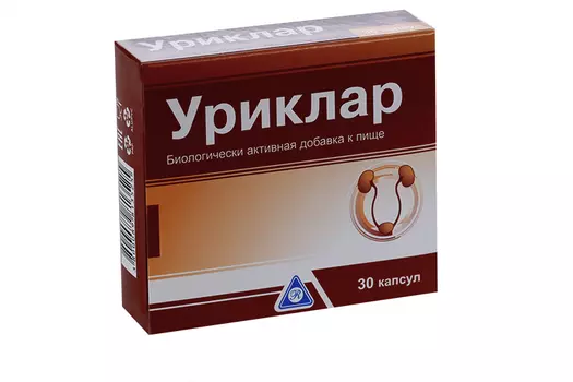 Уриклар, 430 мг, 30 шт, капсулы
