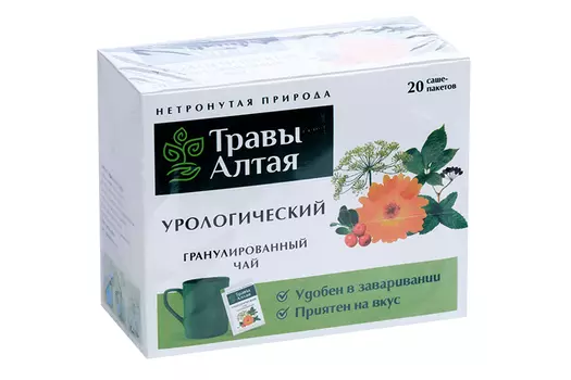 Урологический чай гранулированный, 8 г, 20 шт