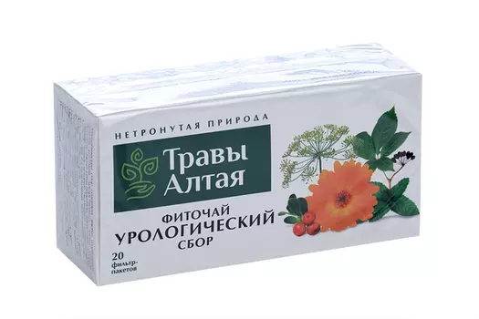Урологический сбор серии Алтай, 1,5 г, 20 шт