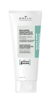 Увлажняющий бальзам Brelil professional AMINO TREATMENT для сухих и непослушных волос, 250 мл
