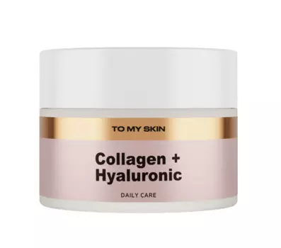 Увлажняющий крем TO MY SKIN для лица COLLAGEN AND HYALURONIC с гиалуроновой кислотой, 50 мл