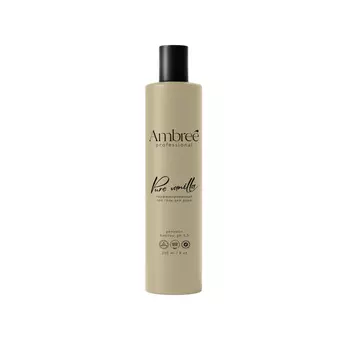 Увлажняющий парфюмированный spa гель для душа Ambree professional, Pure vanilla, 250 мл