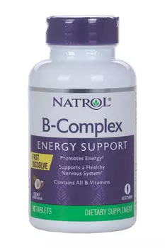 В-Комплекс витаминов группы В, 90 шт, таблетки быстрорастворимые