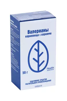 Валериана, 50 г, корневища с корнями