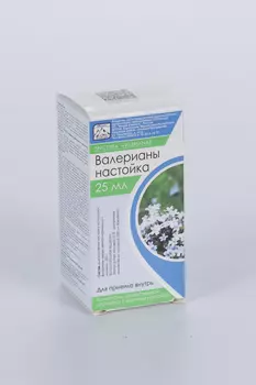 Валерианы, 25 мл, настойка
