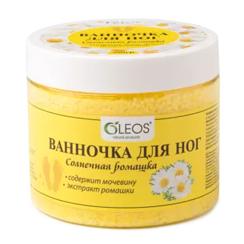 Ванночка д/ног Солнечная ромашка, 350 г, Oleos