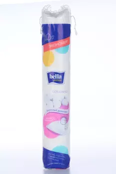 Ватные диски Bella cotton бережный демакияж, 140 шт