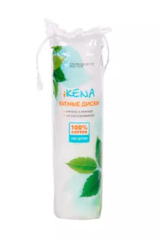 Ватные диски Икена, 100 шт