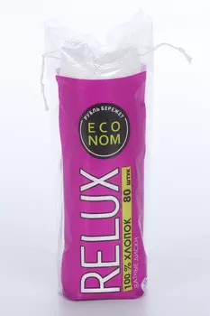 Ватные диски Релюкс, 80 шт