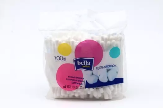 Ватные палочки Бэлла, 100 шт, изд мед назн
