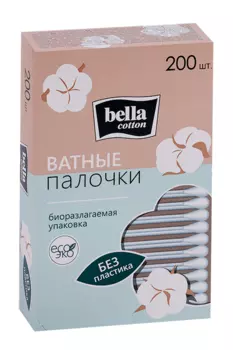 Ватные палочки Бэлла Коттон, 200 шт