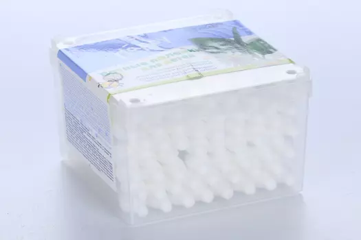 Ватные палочки Би Бэби с огранич, 56 шт