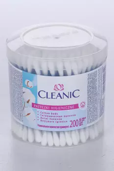 Ватные палочки CLEANIC, 200 шт