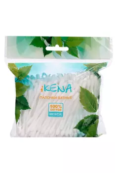 Ватные палочки Икена, 200 шт, пакет