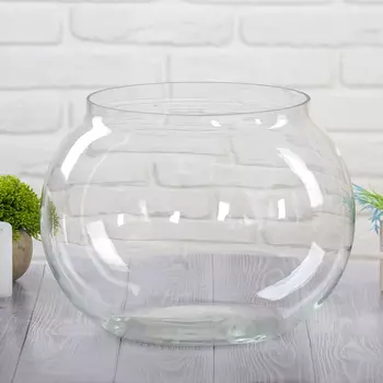 Ваза Шаровая диам горл 24см 36х27 см 17л