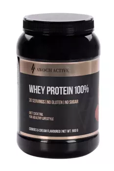 Вей протеин 100% Awochactive Печенье крем, 900 г