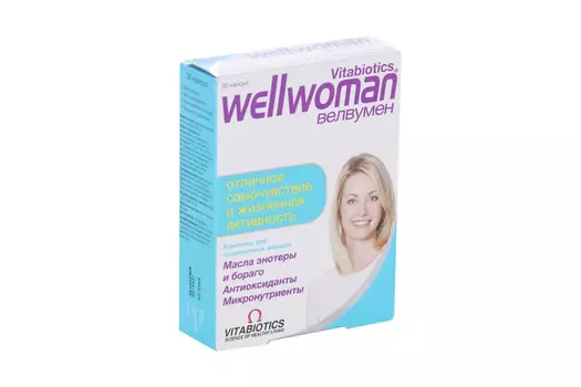 Велвумен, 1 262 мг, 30 шт, капсулы