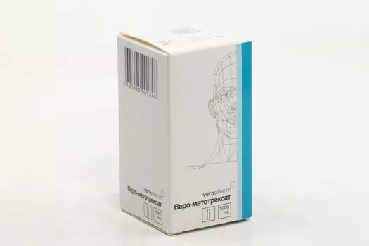 Веро-Метотрексат 1000 мг, лиофилизат для приготовления раствора для инъекций