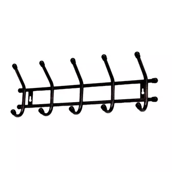 Вешалка настенная Уют 5 крючков цвет медный антик