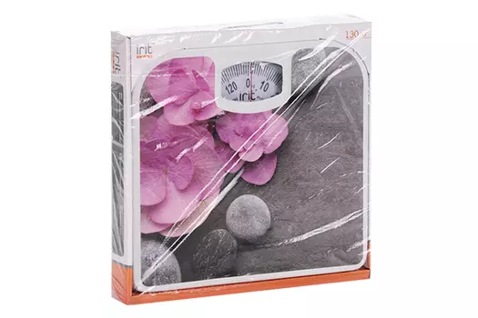 Весы напольные Irit IR-7312, механические, до 130 кг, серые