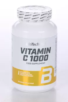 Витамин C 1000 BioTechUSA, 100 шт, таблетки