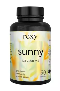 Витамин D3 2000 МЕ ProteinRex Sunny, 90 шт, капсулы