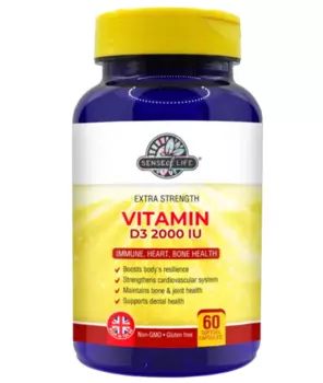 Витамин D3 2000МЕ Sense of Life, 60 шт, капсулы