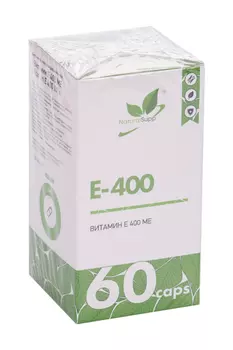 Витамин Е 400 МЕ Naturalsupp, 60 шт, капсулы