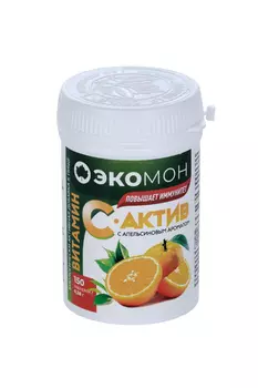 Витамин С-Актив с апельсиновым ароматом, 380 мг, 150 шт, таблетки