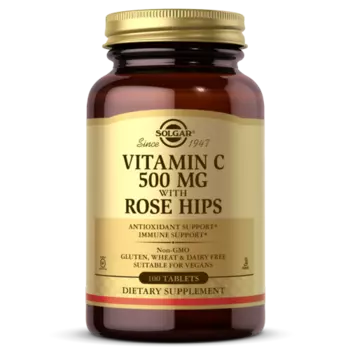 Витамин С и шиповник, 1 050 мг, 100 шт, таблетки