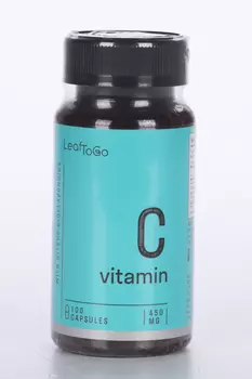 Витамин С с биофлавоноидами LeafToGo, 100 шт, капсулы