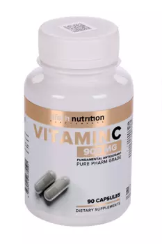Витамин С Vitamin C аскорбиновая к-та aTech Nutrition, 90 шт, капсулы